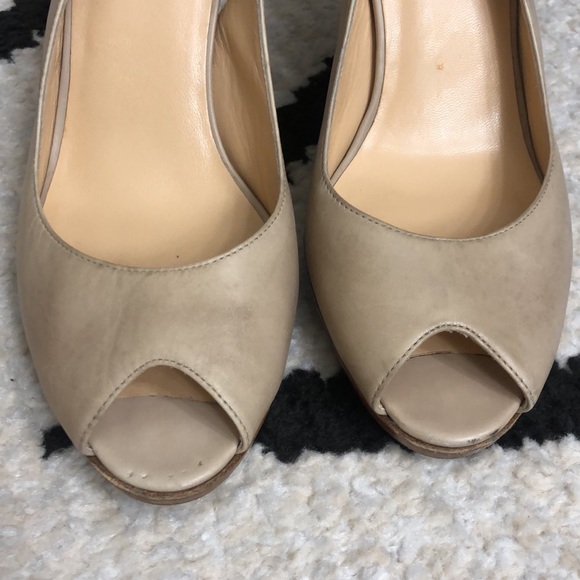 Cole Haan 9.5B Nike Air Beige Heels Cream - Picture 2 of 9